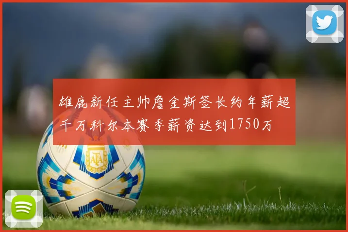 雄鹿新任主帅詹金斯签长约年薪超千万科尔本赛季薪资达到1750万